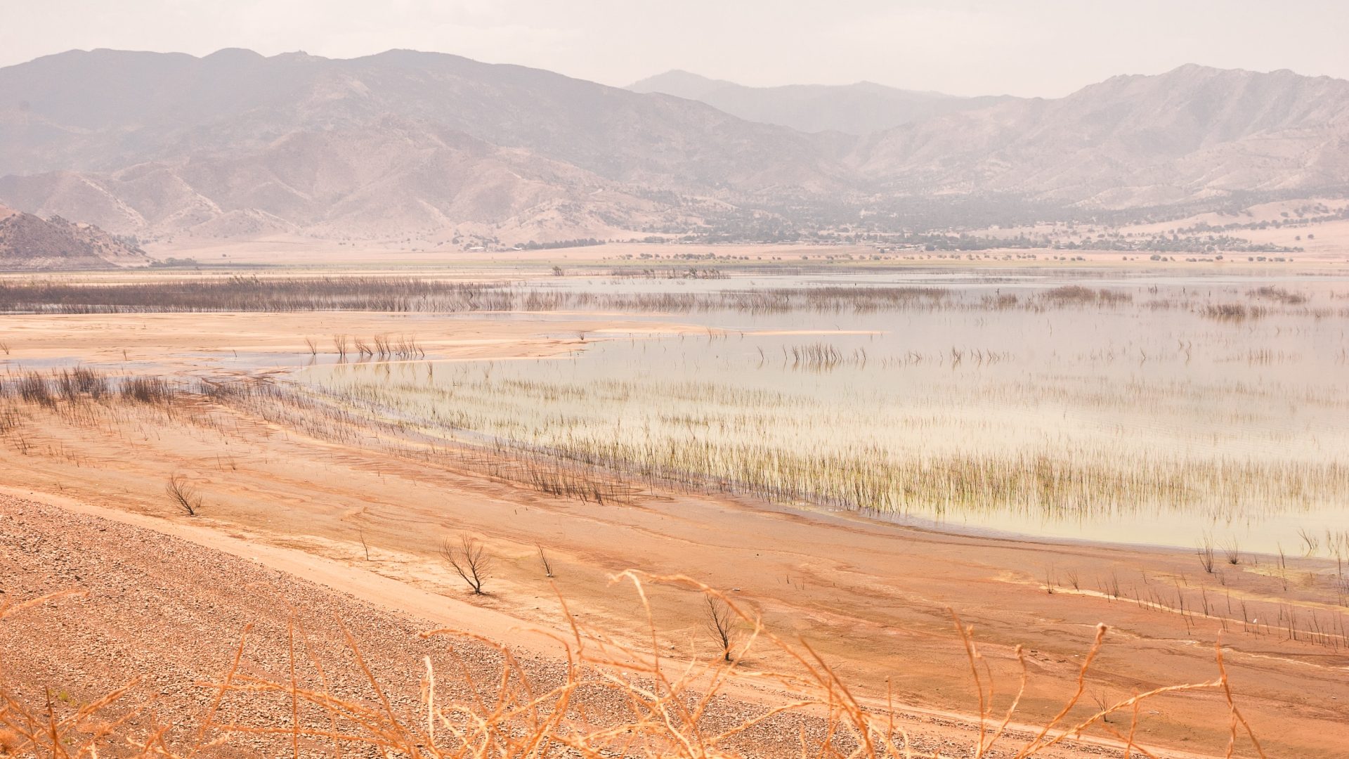 Famous California Ghost Town re-emerges from drought-stricken reservoir